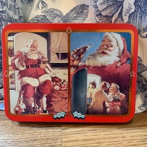 Coca Cola Collectible Tin And Playing Cards Set